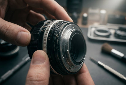 How to Check Your Digital Adapter for Light Leaks and Focus Issues - OldCamsByJens