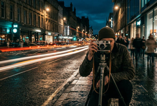 How to Create Motion Blur Portraits Using Vintage Manual Shutters - OldCamsByJens