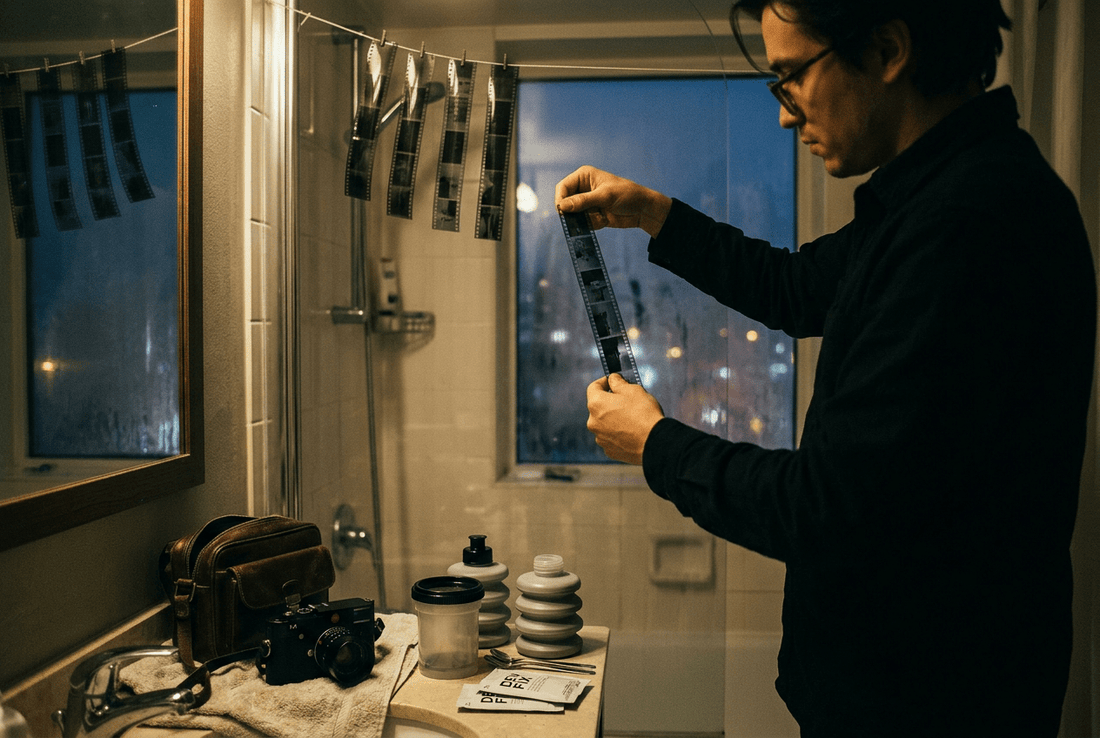 How to Develop Film in a Hotel Room: The Ultimate Portable Darkroom Guide - OldCamsByJens