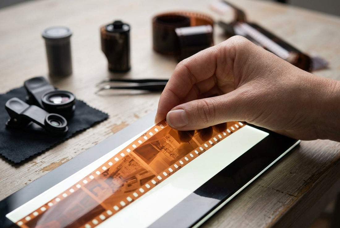 How to Digitize Your Negatives with a Smartphone: The "Quick and Dirty" Guide - OldCamsByJens