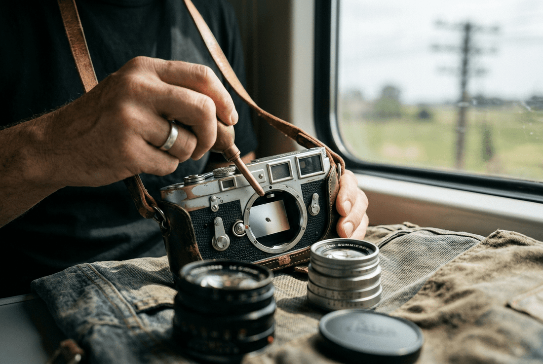 How to Safely Clean Dust Off Your Camera's Mirror While on the Road - OldCamsByJens