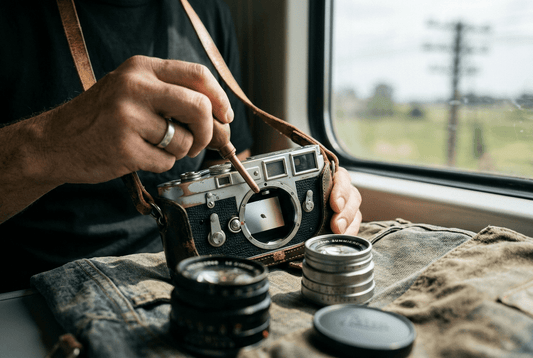 How to Safely Clean Dust Off Your Camera's Mirror While on the Road - OldCamsByJens