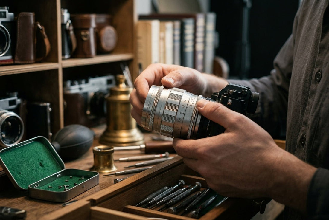How to Setup "Back Button Focus" with Manual Vintage Lenses - OldCamsByJens