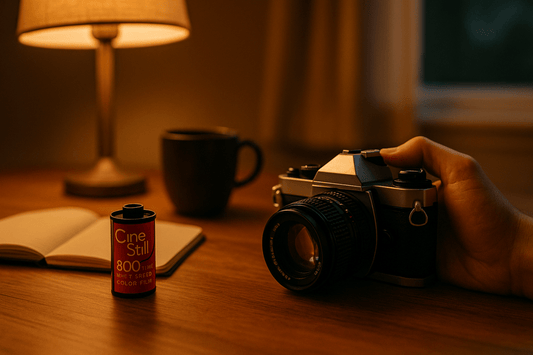 How to Shoot Film Indoors Without a Flash - OldCamsByJens