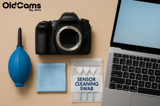 Little Black Dots on Every Photo — What Now - OldCamsByJens