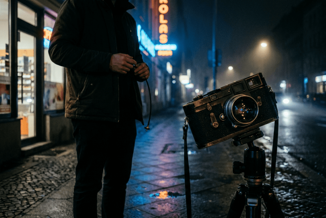 Night Photography on Film: Conquering Long Exposures Without Fear - OldCamsByJens