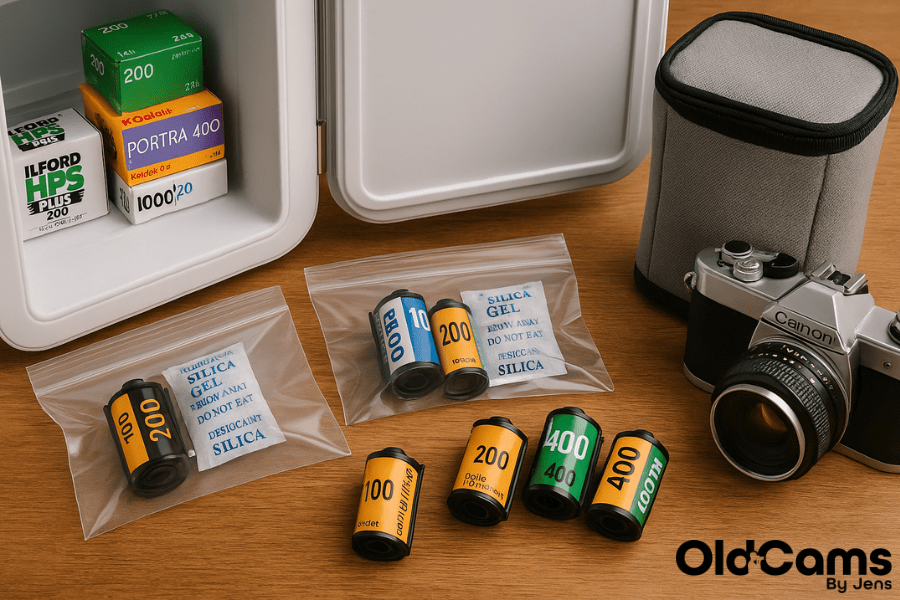 Store Film Correctly at Home and on Trips - OldCamsByJens