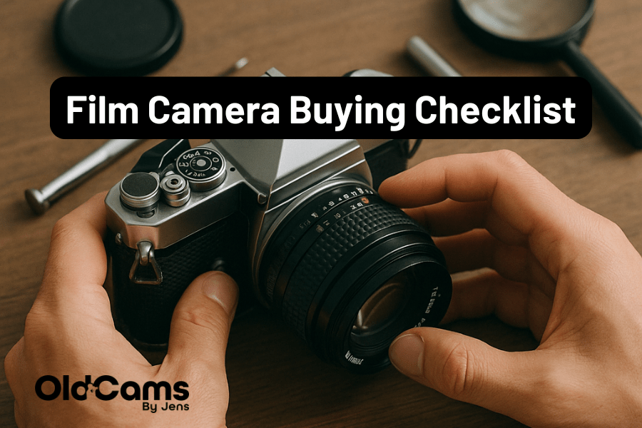 Used Film Camera Buying Checklist - OldCamsByJens
