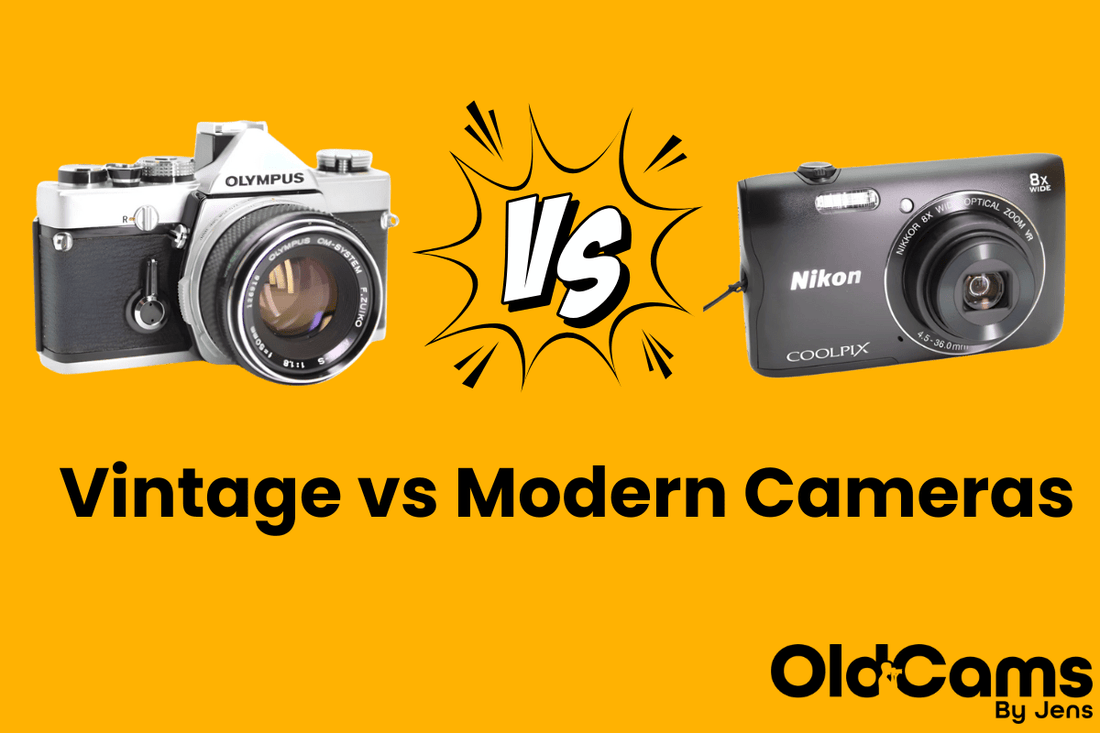 Vintage vs. Modern Cameras: Which One Suits You Best? - OldCamsByJens