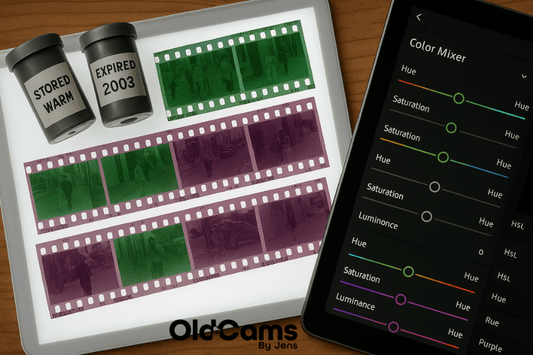 Why Expired Color Film Turns Green or Purple - OldCamsByJens