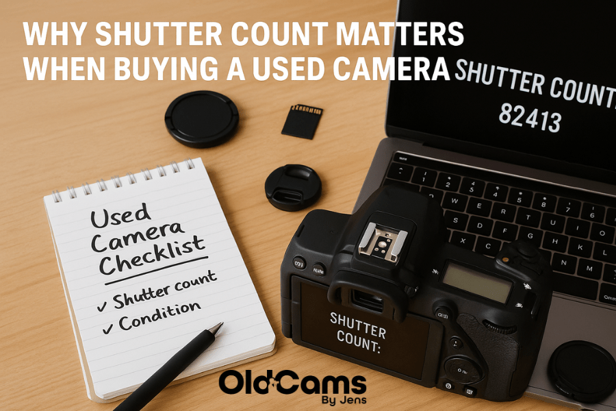 Why Shutter Count Matters When Buying a Used Camera - OldCamsByJens
