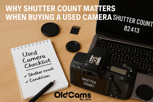 Why Shutter Count Matters When Buying a Used Camera - OldCamsByJens