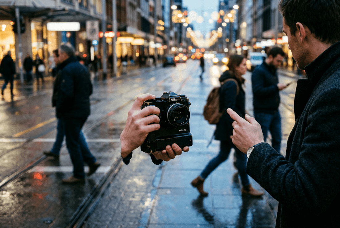 Winders and Motor Drives: Adding Speed to Your Film Camera - OldCamsByJens