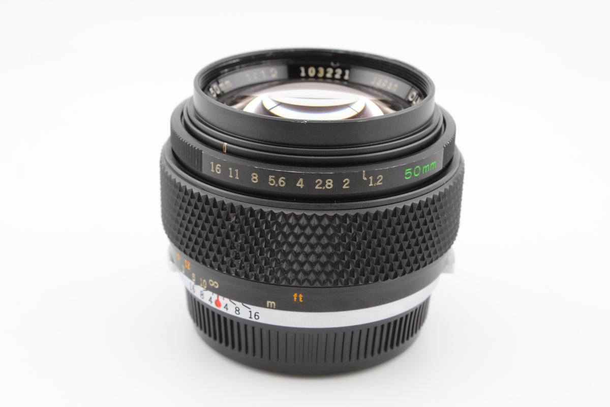 Olympus OM 50mm f1.2 Auto-S (#4370)