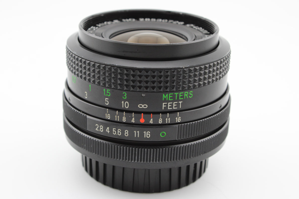Canon FD - Vivitar 28mm f2.8 (#4375)