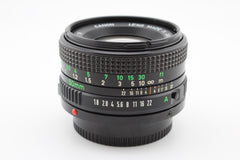 Canon FDn 50mm f1.8 (#4394)