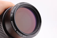 Minolta MD Zoom Rokkor 75-200mm f4.5 (#4404)