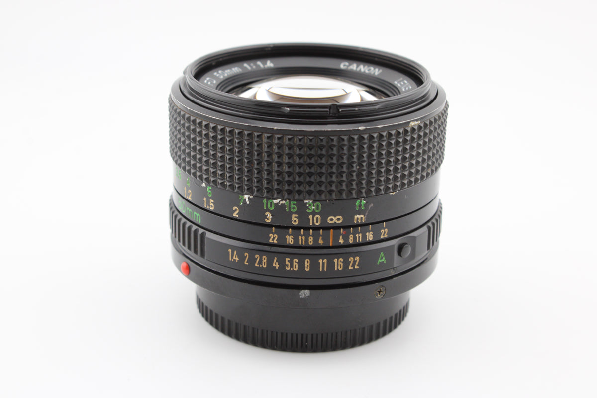 Canon FDn 50mm f1.4 (#4413)