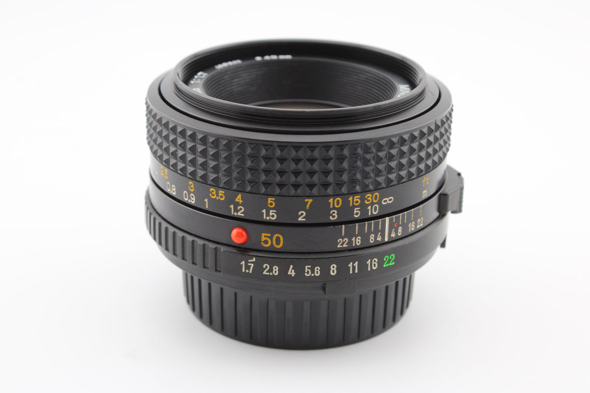 Minolta MD 50mm f1.7 (#4439)