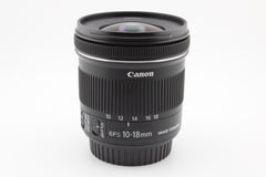 Canon EFS 10-18mm f4.5-5.6 IS STM (#4449)