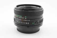 Canon FDn 50mm f1.8 (#4466)