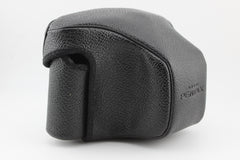 Pentax K-Series Black Leather Case (#4471)