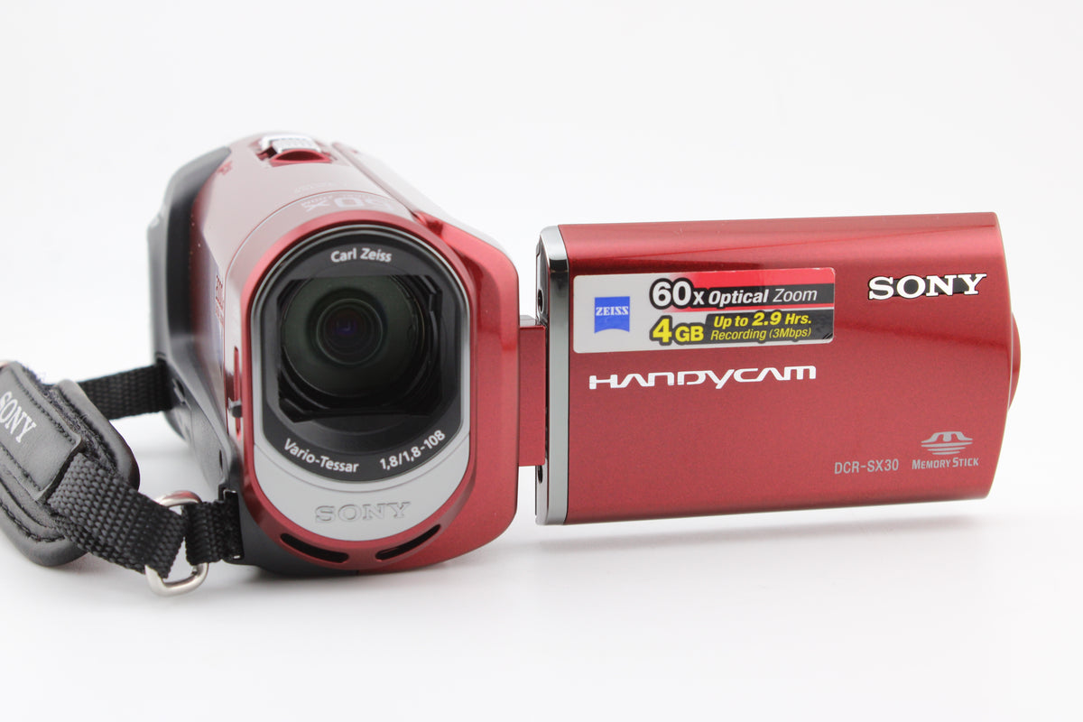 Sony Handycam DCR-SX30 Red (#4495)