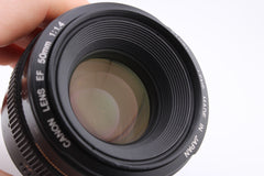 Canon EF 50mm f1.4 (#4527)