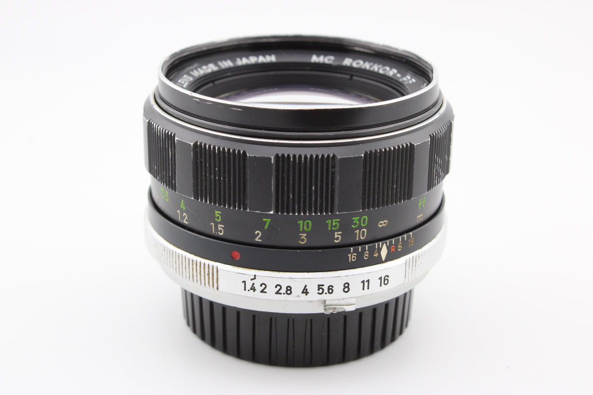 Minolta MC Rokkor 58mm f1.4 (#4554)