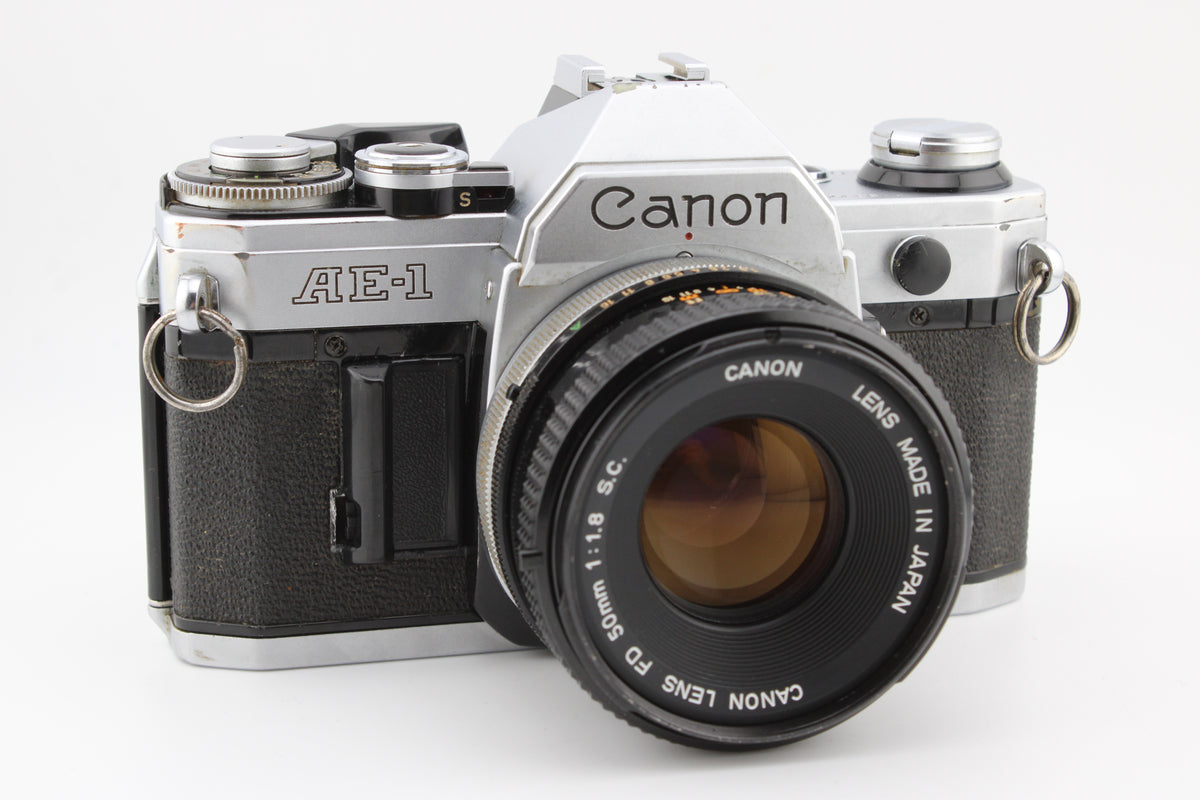 Canon AE-1 + 50mm f1.8 (#4556)