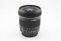 Canon EF-S 10-18mm f4.5-5.6 IS STM (#4584)