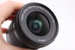 Canon EF-S 10-18mm f4.5-5.6 IS STM (#4584)