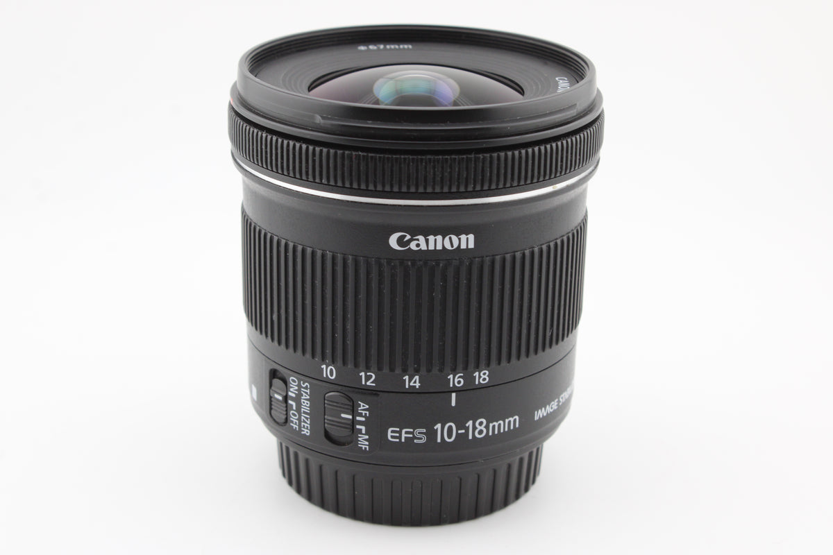 Canon EF-S 10-18mm f4.5-5.6 IS STM (#4585)