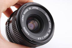 Canon FDn 28mm f2.8 (#4586)