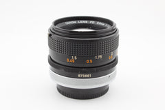 Canon FD 50mm 1.4 S.S.C (#4587)