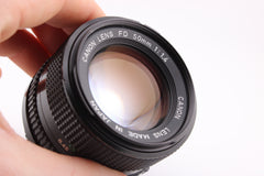 Canon FDn 50mm f1.4 (#4595)