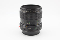 Canon FDn Macro 50mm f3.5 (#4600)