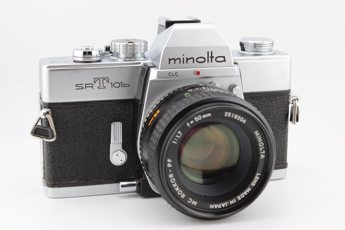 Minolta SRT101b + 50mm f1.7 (#4616)