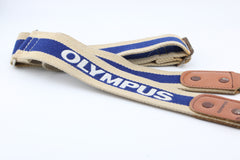 Olympus White and Blue Strap (#4643)