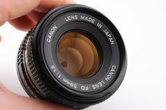 Canon FDn 50mm f1.8 (#4690)