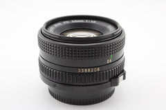 Canon FDn 50mm f1.8 (#4696)