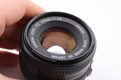 Canon FDn 50mm f1.8 (#4696)