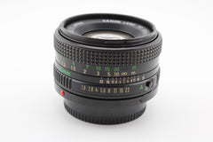Canon FDn 50mm f1.8 (#4697)