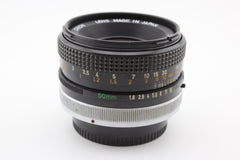 Canon FD 50mm f1.8 S.C. (#4698)