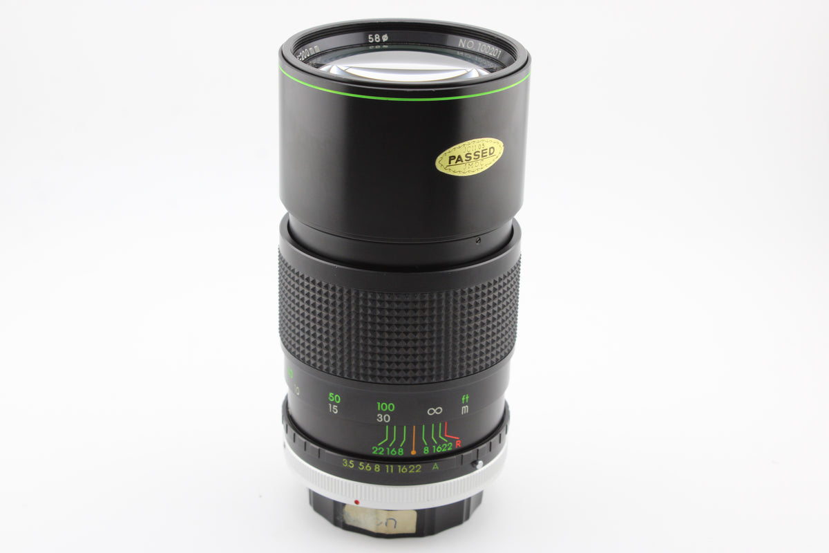 Canon FD - Hanimex 200mm f3.5 (#4704)