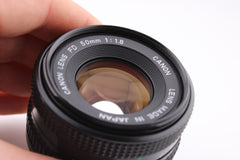 Canon FDn 50mm f1.8 (#4751)