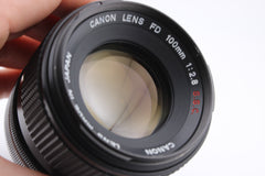 Canon FD 100mm f2.8 S.S.C. (#4755)