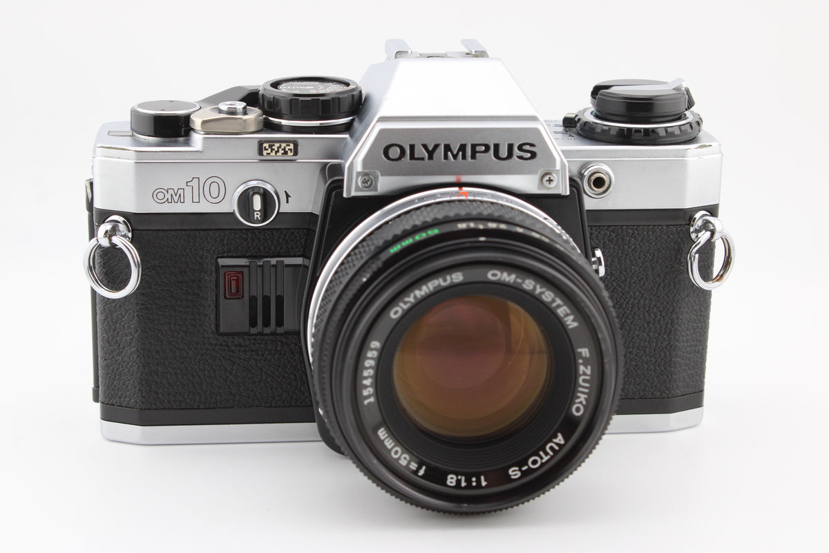 Olympus OM-10—同型号白底实物参考图(非 Olympus 官方宣传图)
