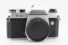 Pentax K1000 Chrome Body (#4802)