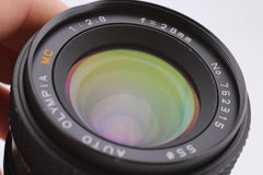 Minolta MD - Olympia 28mm f2.8 (#4806)